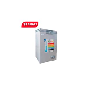 Attoh Espace Multimédia 155 ❄️ Congélateur Horizontal 80L, SMART TECHNOLOGY STCC-102, Poignée incassable, Congélation rapide, Éclairage LED, robuste.