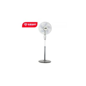 Attoh Espace Multimédia 149 ❄️Ventilateur 18" SMART TECHNOLOGY – STV-1852C Design élégant – 3 vitesses – Hauteur réglable – Pied stable – Grilles de protection