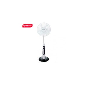 Attoh Espace Multimédia 152 ❄️Ventilateur Rechargeable 16" SMART TECHNOLOGY - STV-630 - Blanc - Avec télécommande – Grille de sécurité enfant – 1 mois de garantie