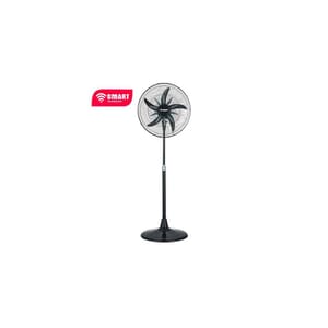 Attoh Espace Multimédia 143 🌀Ventilateur SMART TECHNOLOGY 20" STV-B2024C, Silencieux Anti-Moustique, Haute puissance, Grille métallique de sécurité.