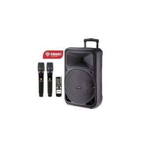 Attoh Espace Multimédia 173 🎵 Haut-Parleur Boom Party STHP-1515E Smart Technology 10000W Noir Bluetooth Micros LED